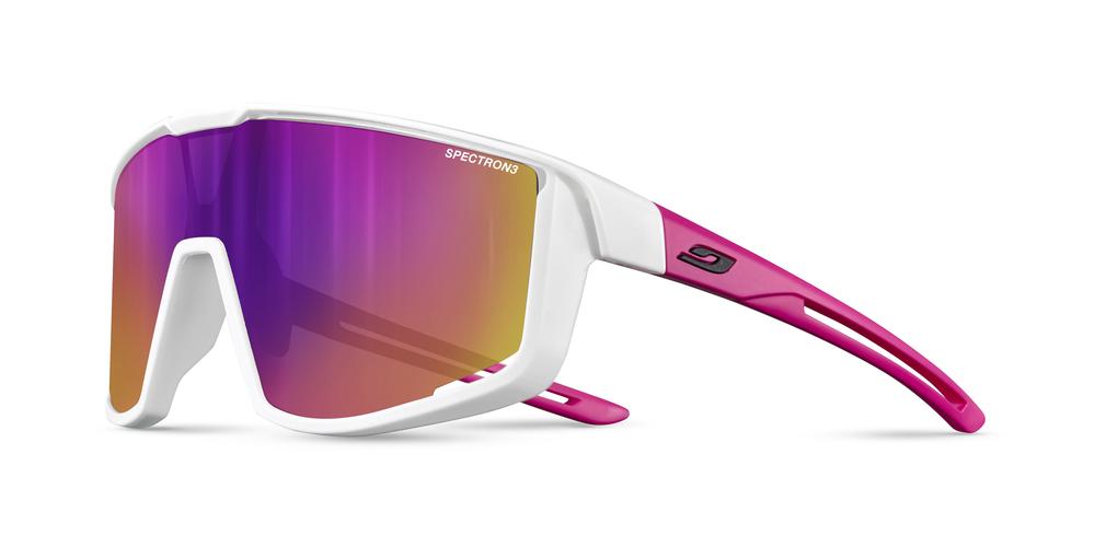 Brýle Julbo Fury S Matt Shiny White Pink Junior