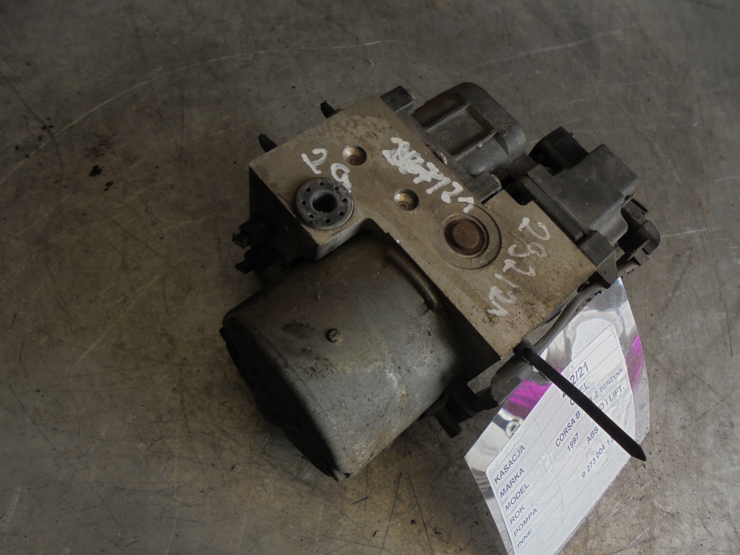 POMPA ABS OPEL CORSA B 1,2B 0273004136 0265216409