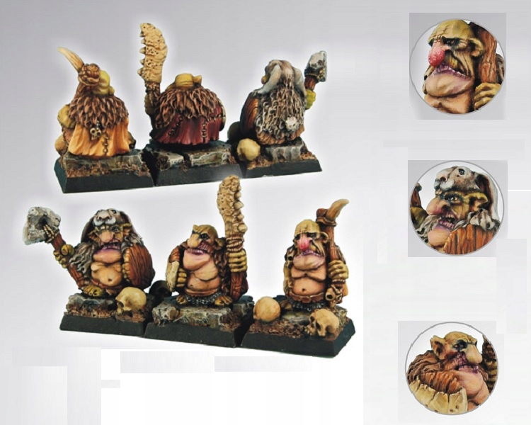 Scibor 28GB0011 Resin Goblin Warriors [3szt.] 28mm