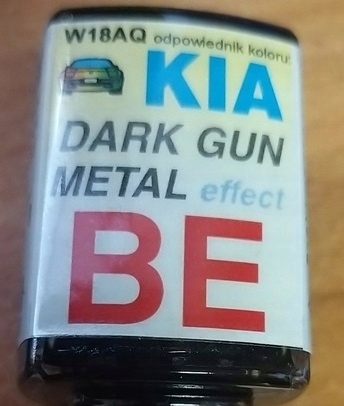 

Zaprawka Lakiernicza Kia Hyundai Be dark gun metal