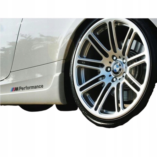 BMW M Performance naklejka na próg czarny carbon 3D