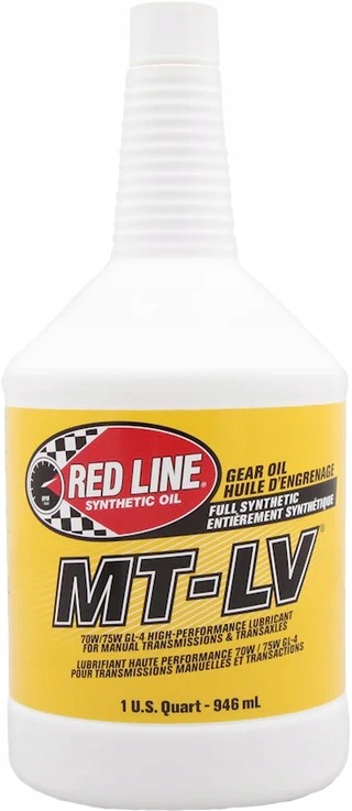 Olej przekładniowy Red Line Mt-lv 70W/75W GL-4 0.94l RD-50604