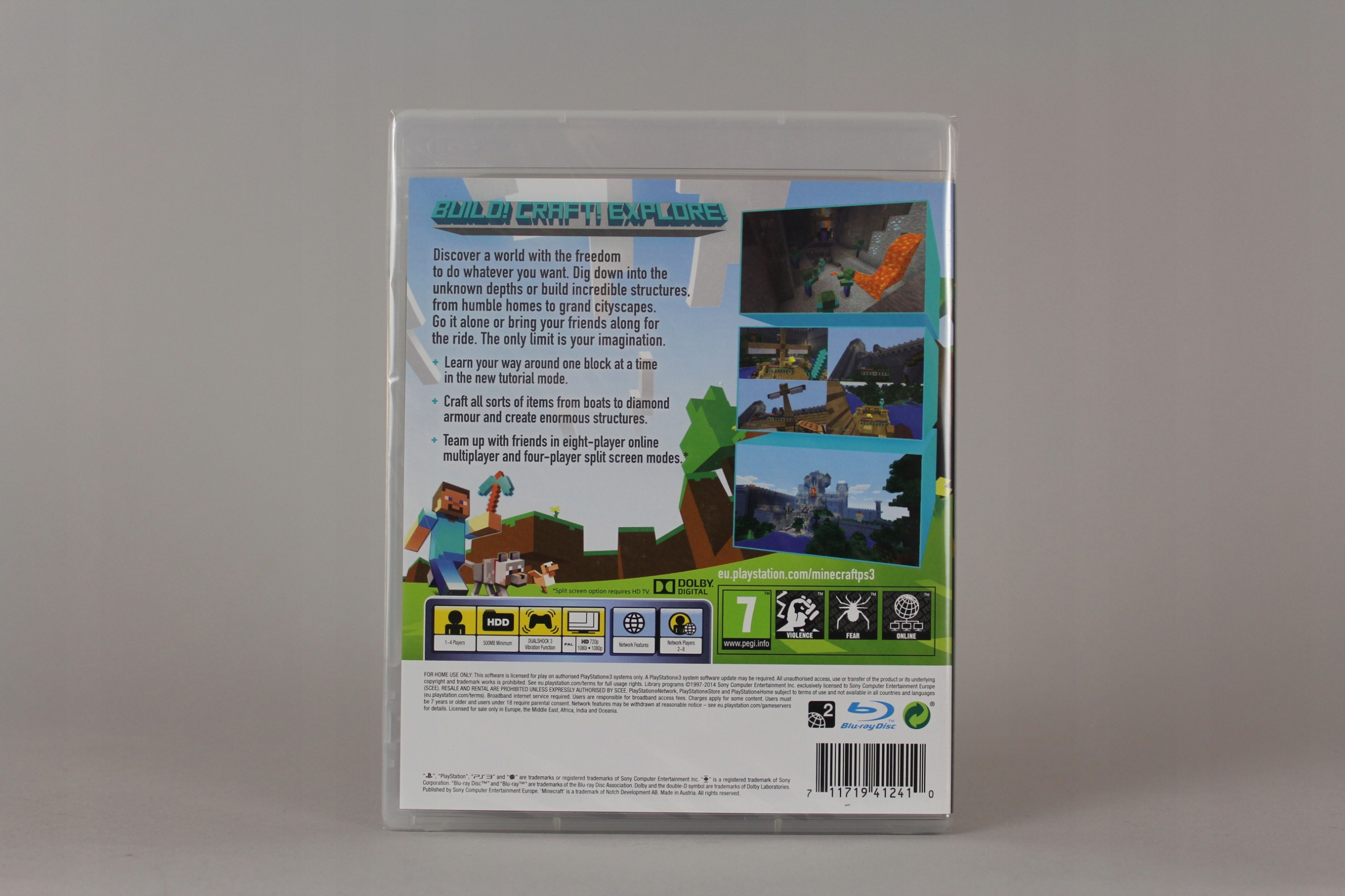 Minecraft Playstation Edition Playstation 3 PS3 711719412410