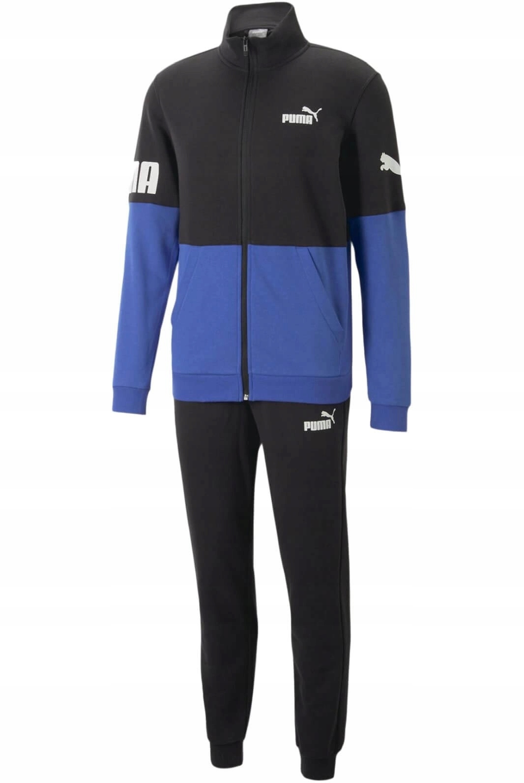 

Puma Męski Dres Kompletny Czarny/niebieski r.L