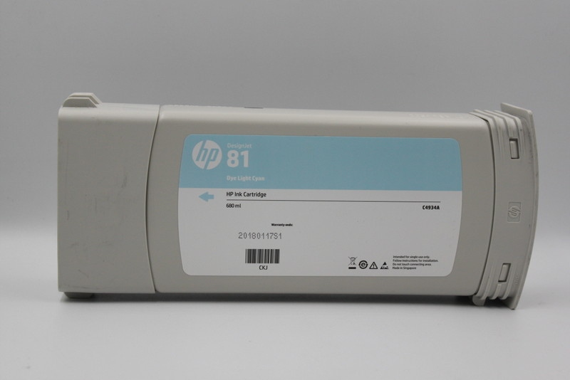Hp 81 C4934A light cyan atrament originál 18