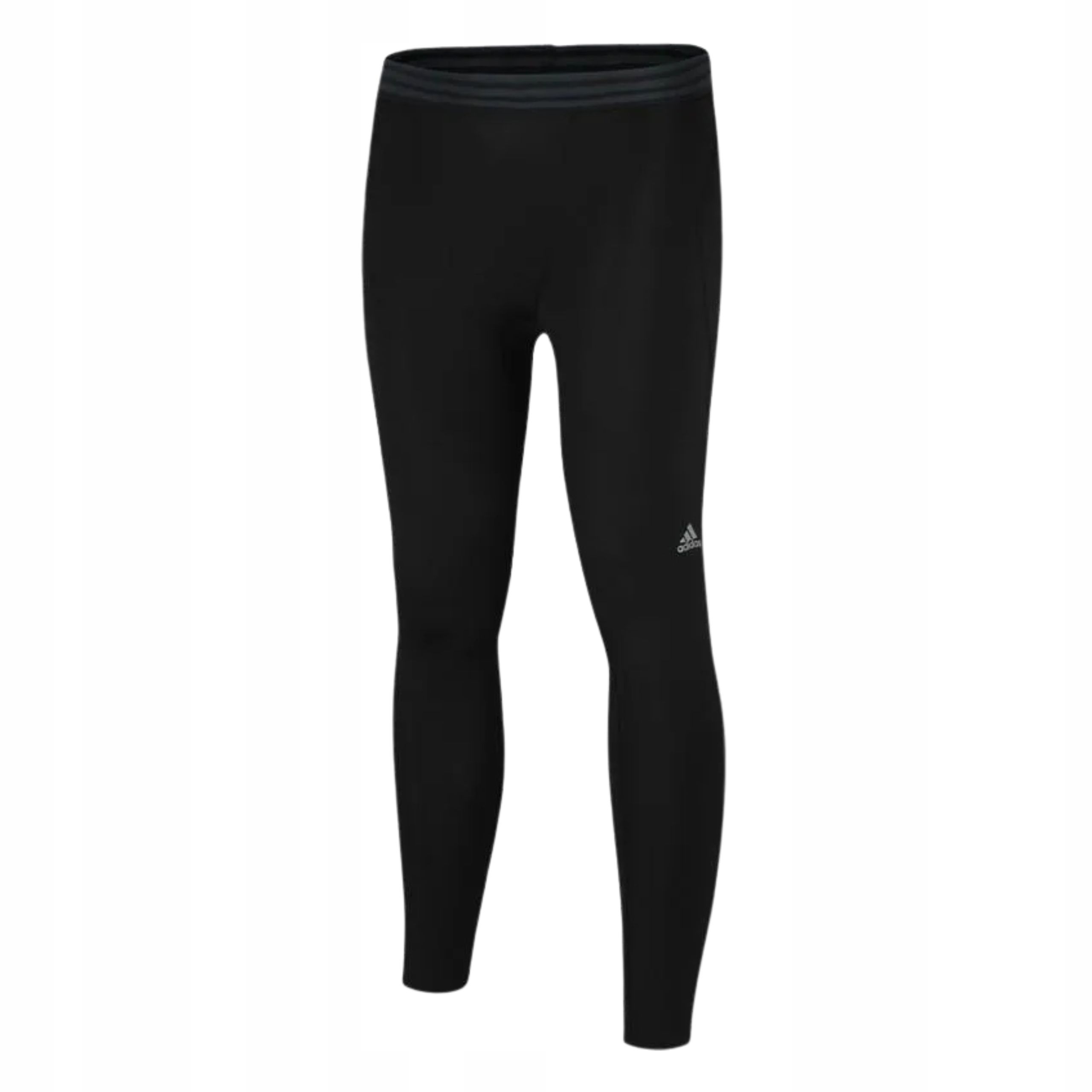 Męskie legginsy treningowe czarne Adidas Techfit M