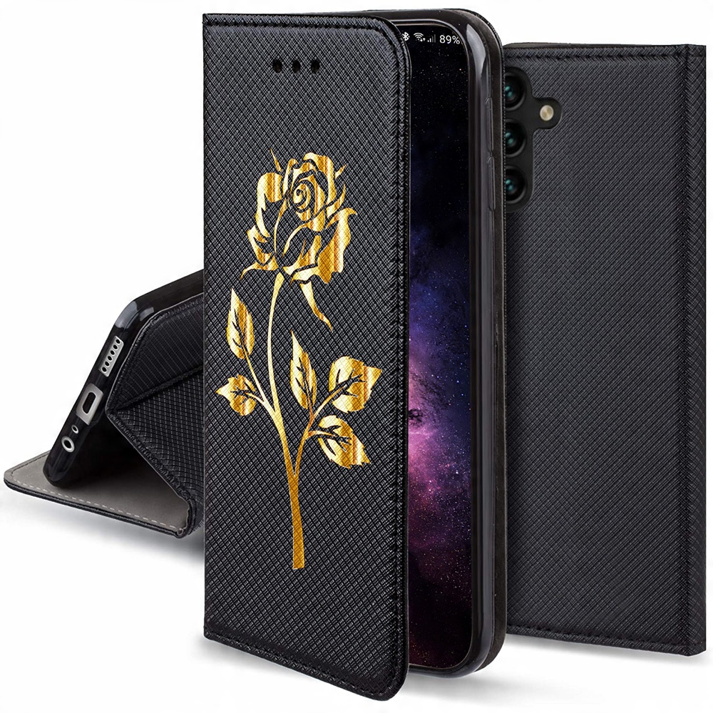 

Etui Magnet Rose do Samsung A13 5G A04s Szkło