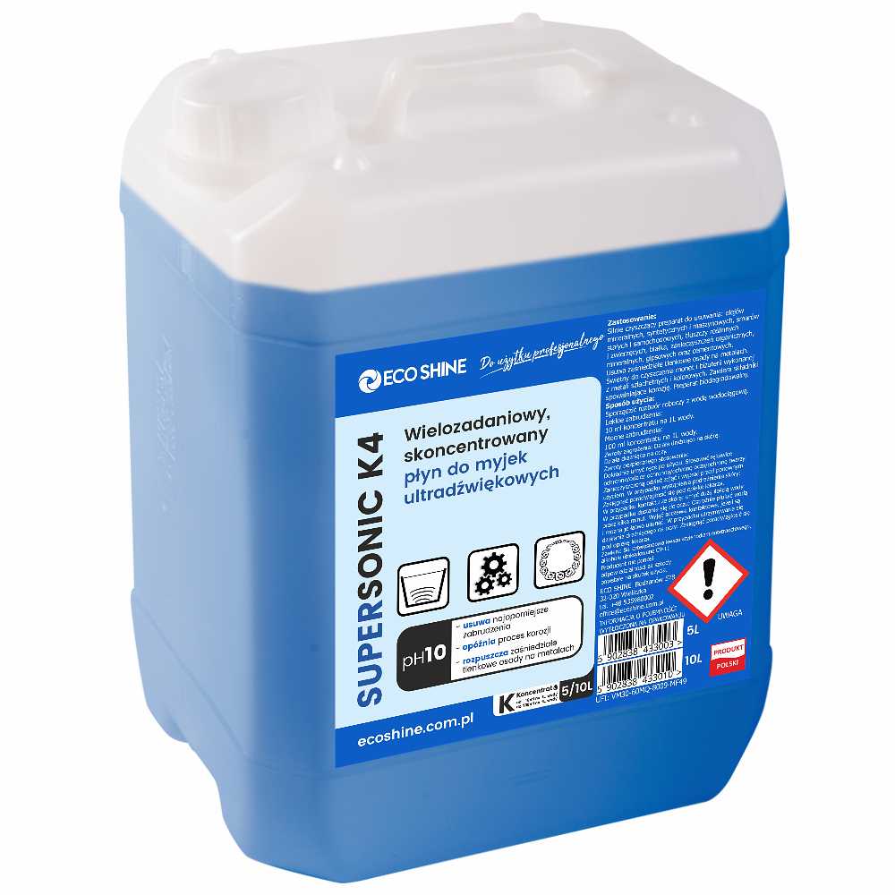

Eco Shine Supersonic K4 Koncentrat Do Myjek 5L