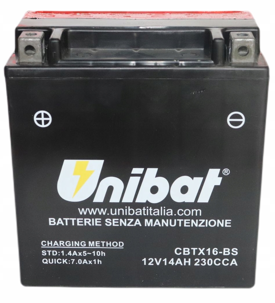 Batéria Unibat CBTX16-BS 14Ah