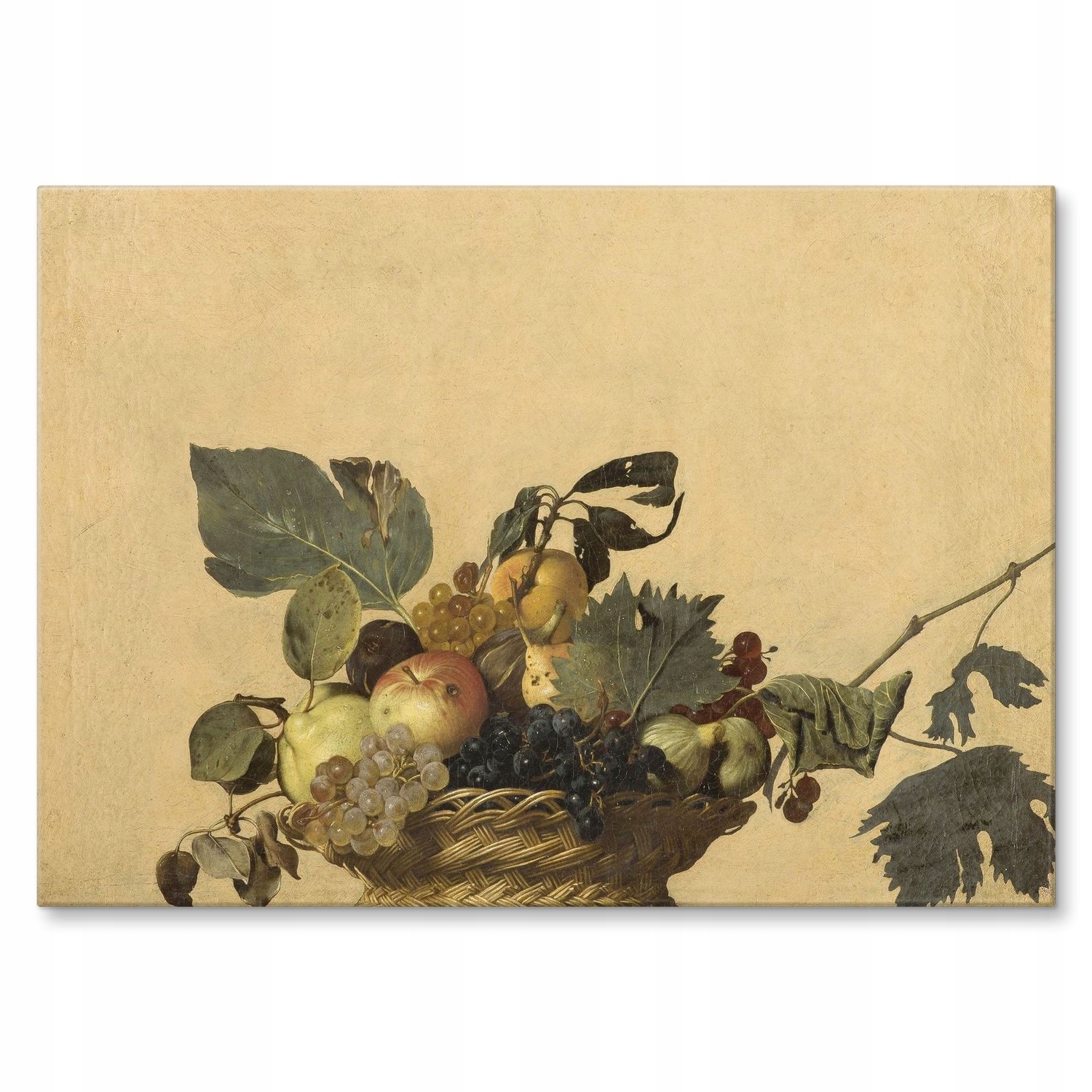 Kovový plakát Fruit Caravaggio Dárek 30 x 42 cm