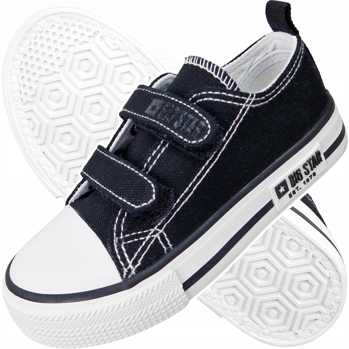 

trampki dziecięce Big Star czarne KK374080 27