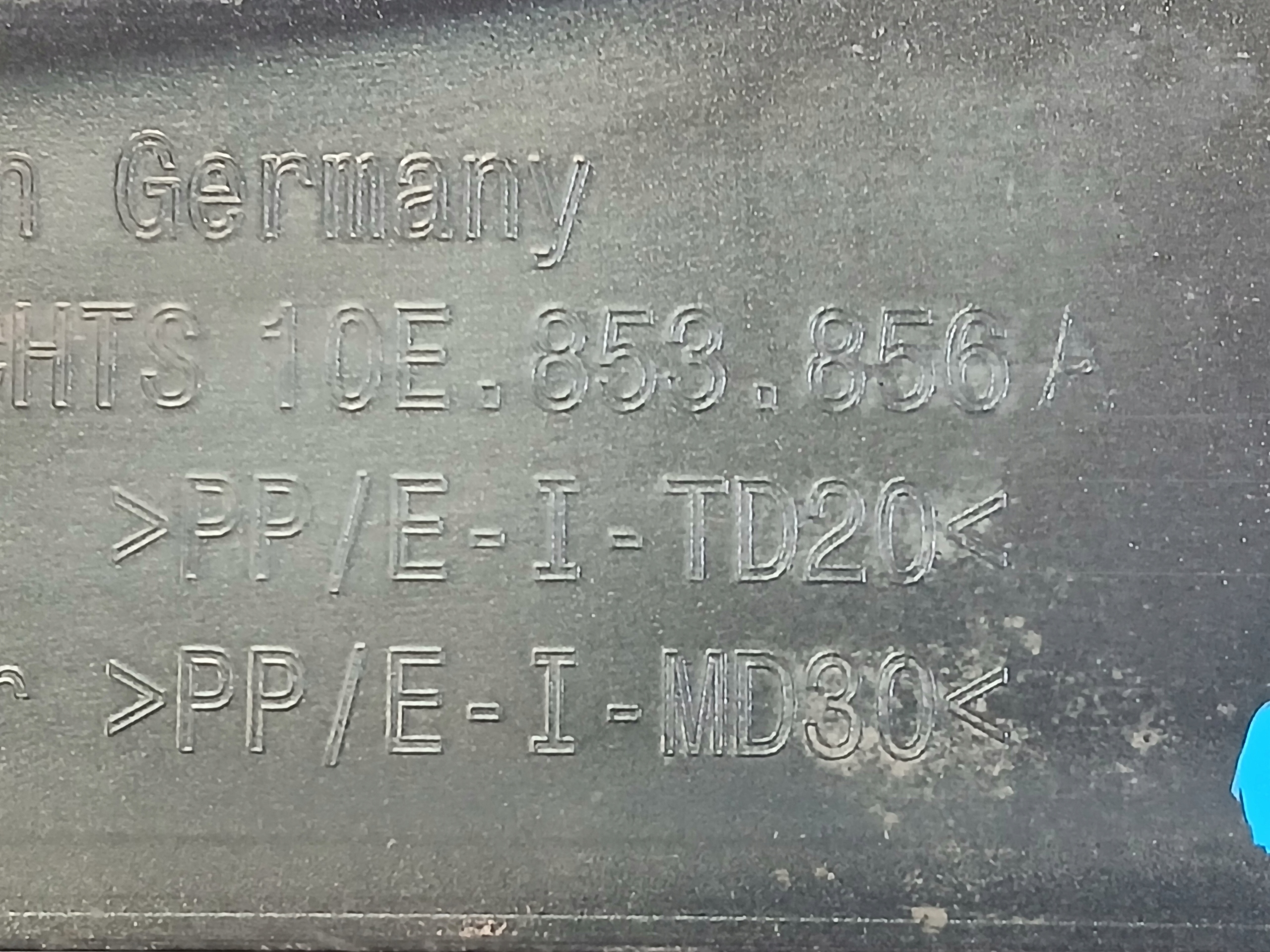 Prah lišta Prahová pravá CUPRA BORN 10E 10E853856A