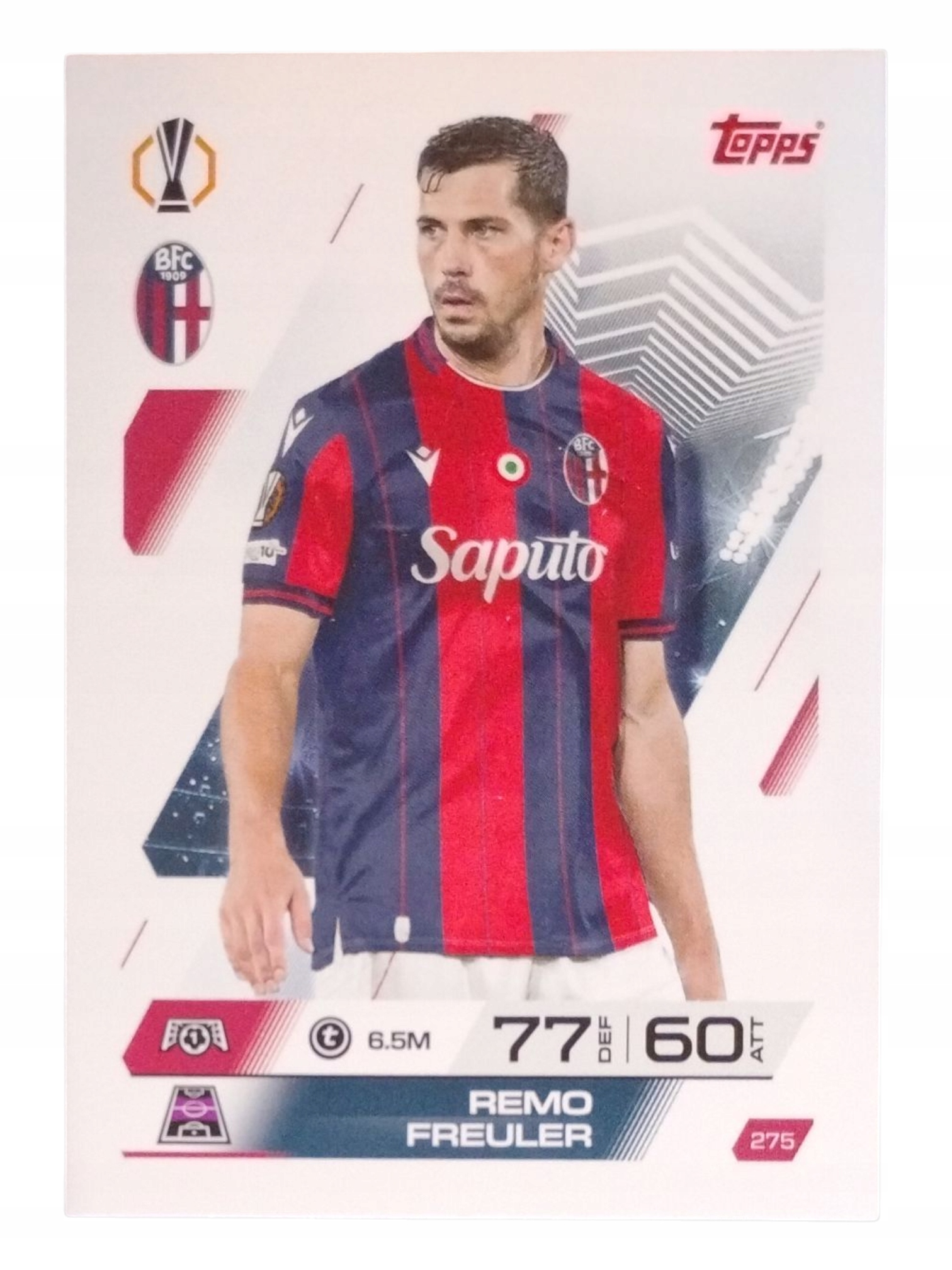 Topps Match Attax 2025-2026 Base Card Remo Freuler Bologna 275