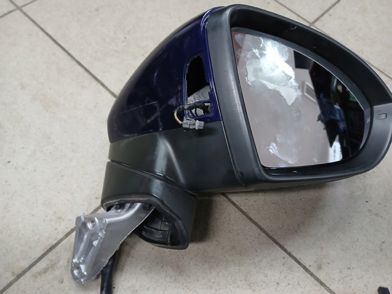 mirror right VW TOURAN 15- LA5J 5TA 13+2 PIN