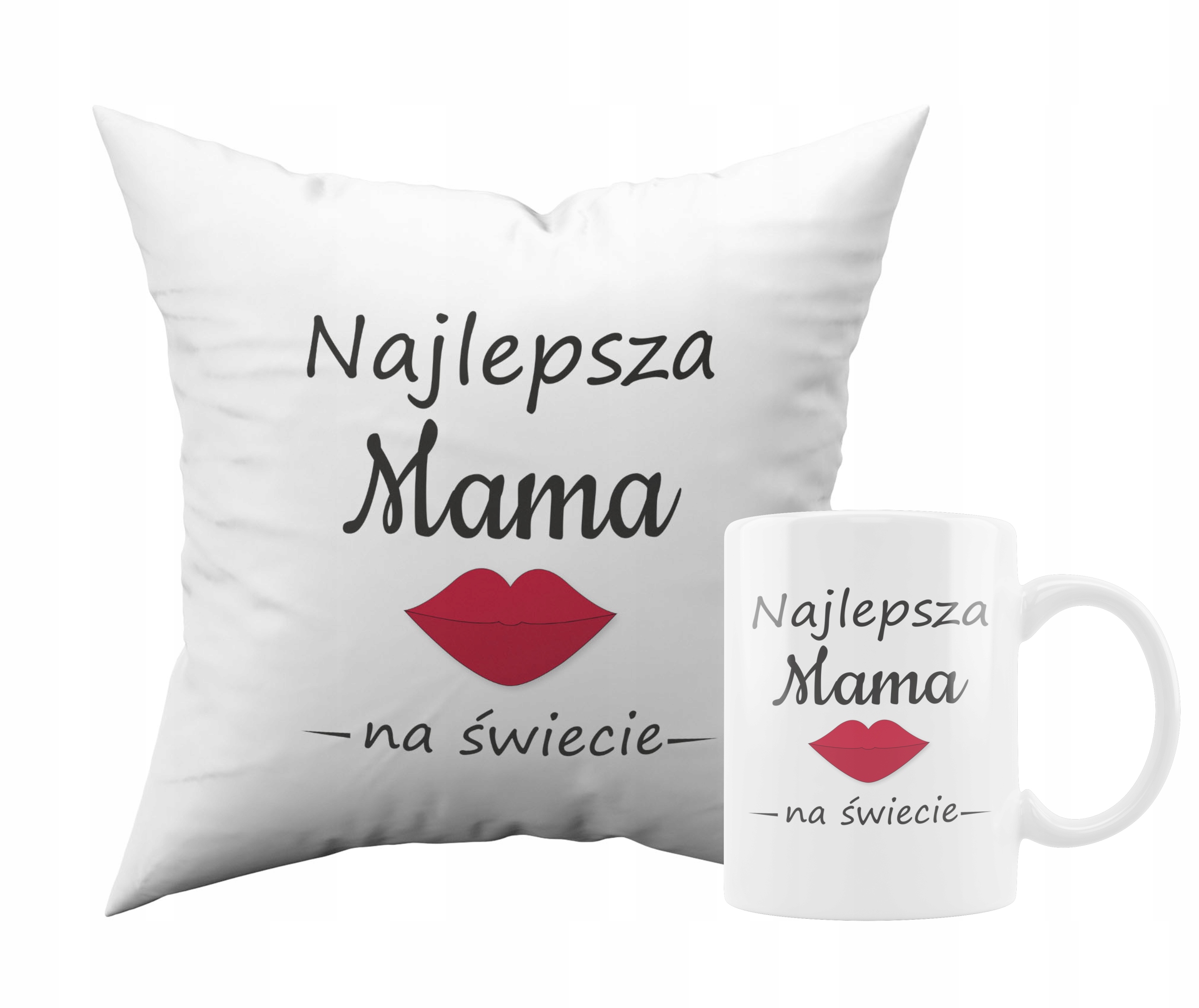 

Poduszka + Kubek Prezent Na Dzień Mamy Zestaw Mama