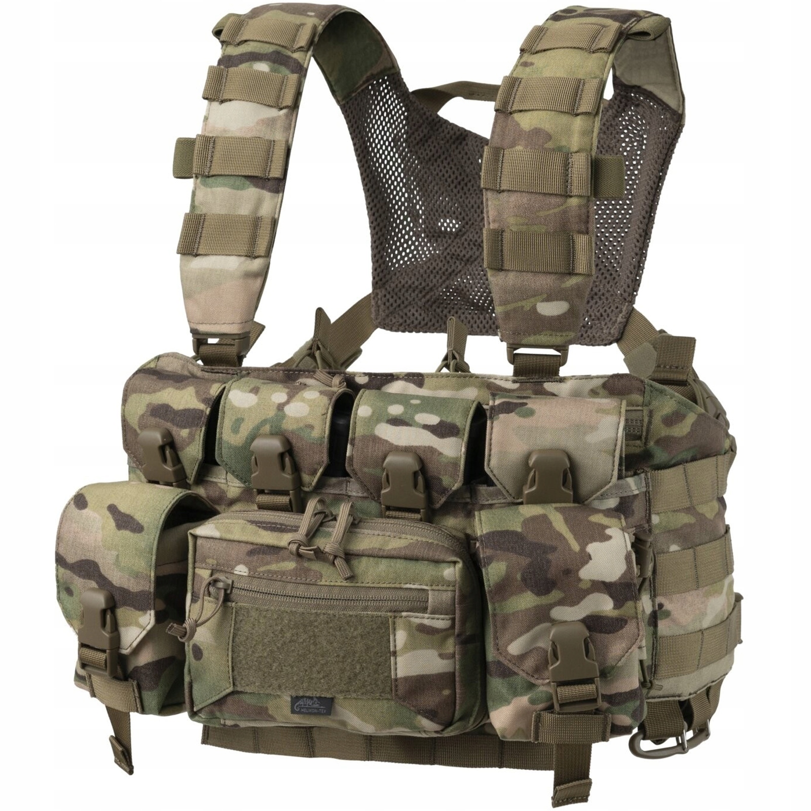 Taktická vesta s nabíječkami Guardian Reece Chest Rig Helikon Multicam