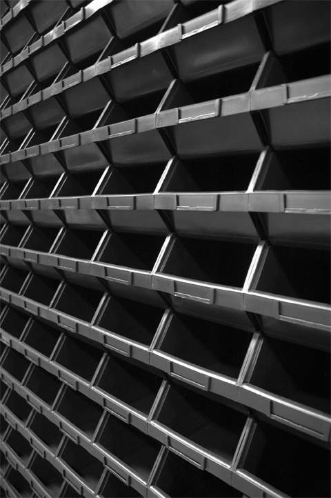 Pojemnik magazynowy Modułbox 1.1 Kolor dominujący czarny