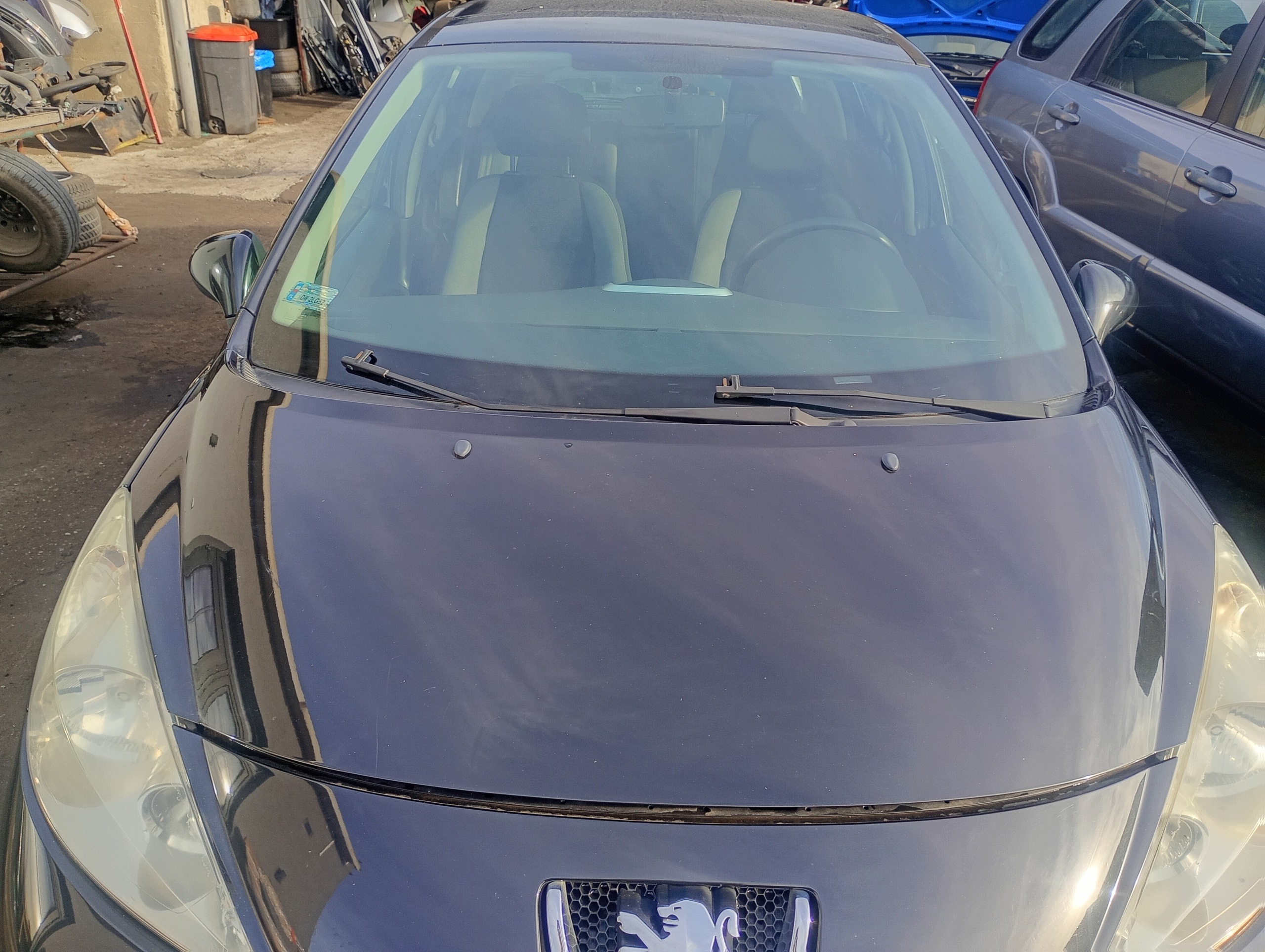 capot Peugeot 207 06-13 code lakieru EXLD