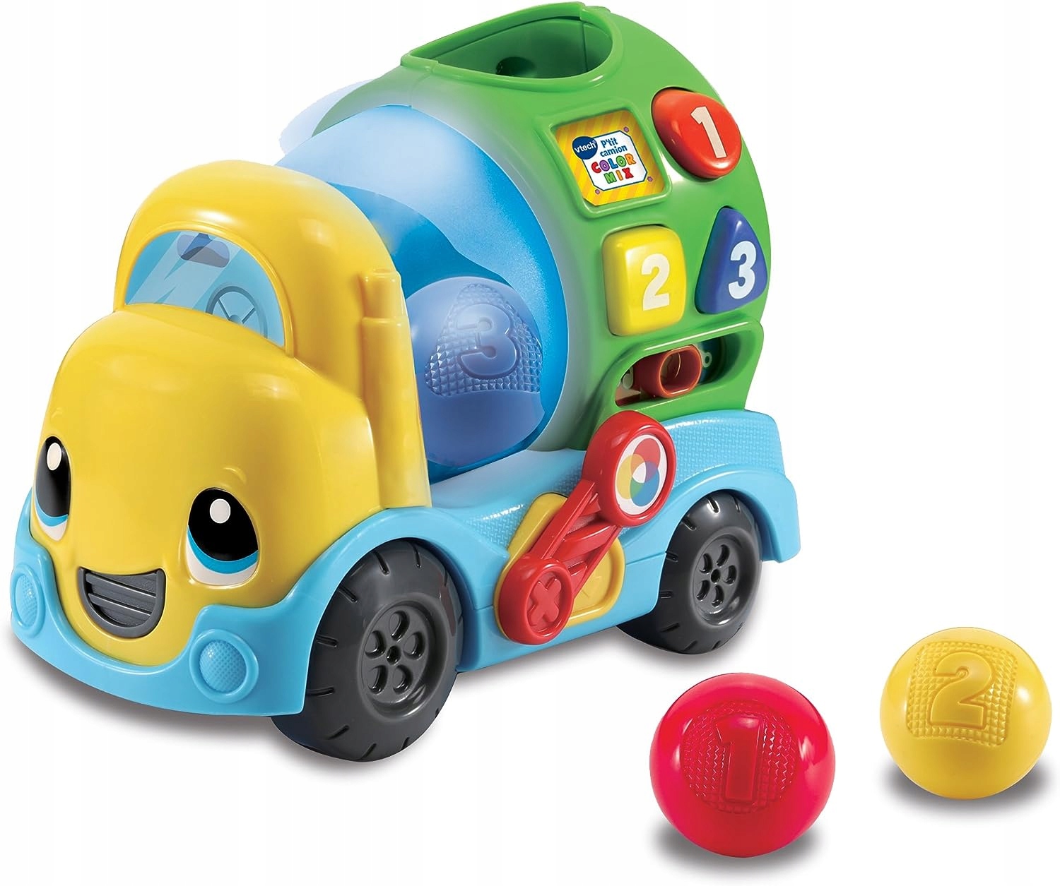 VTech Baby P'tit Little Truck Ciężarówka kolorowa nauka muzyka j.francuski