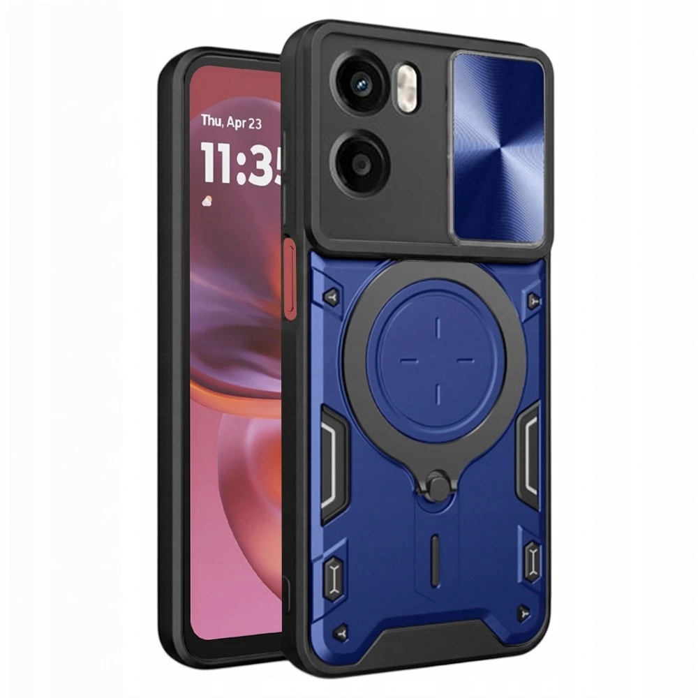 Techsuit CamGuard Pro Etui do Motorola Moto G05 E15 niebieskie