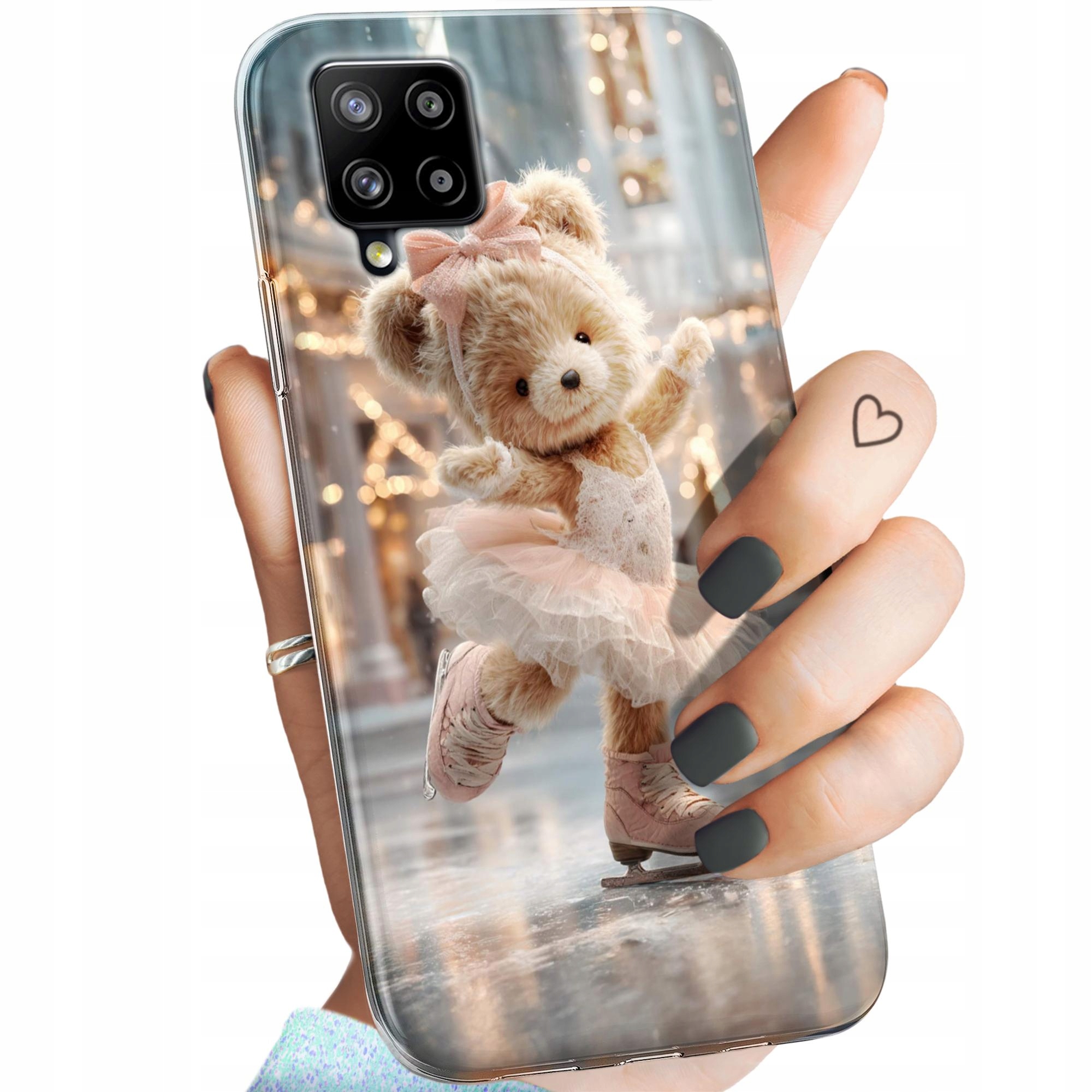 Etui Do Samsung A42 5G Misie Miś Pluszowy Miś Obudowa Pokrowiec Case