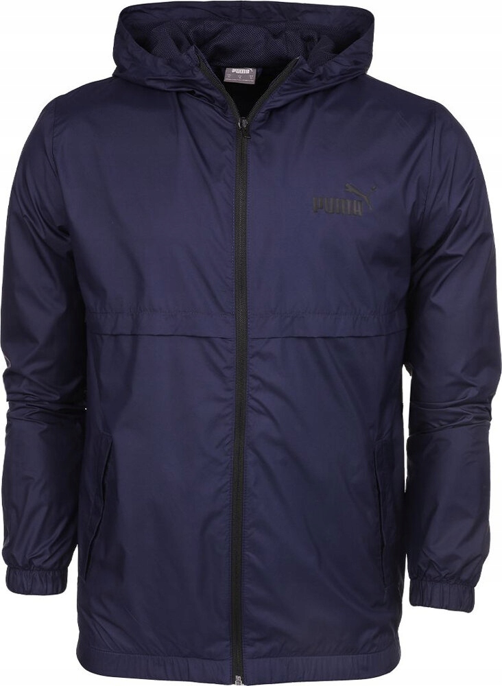 Pánská Bunda Puma Ess Solid Windbreaker Tmavě Modrá 847484 06 vel. S