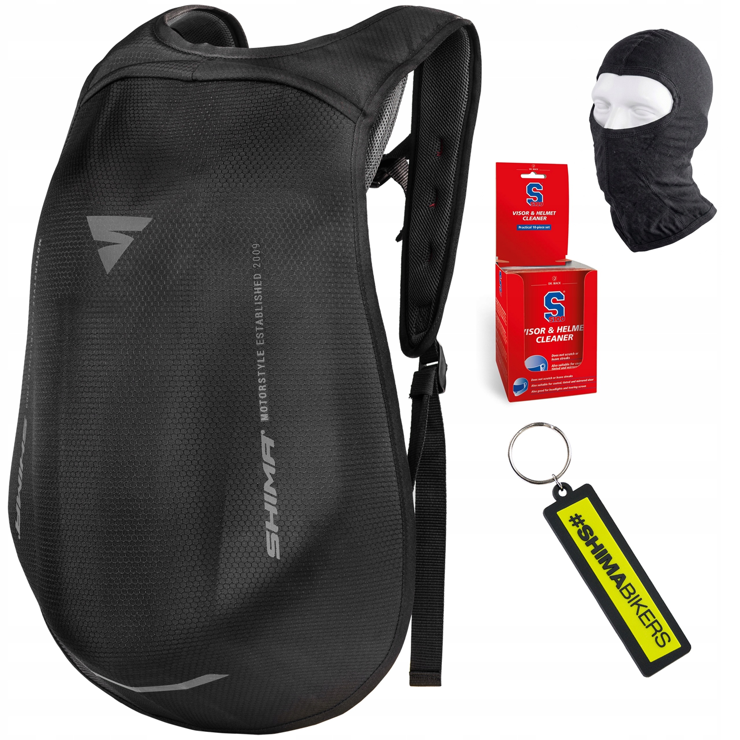 Batoh na motorku Shima Ayro aerodynamický na notebook 24L Bonus