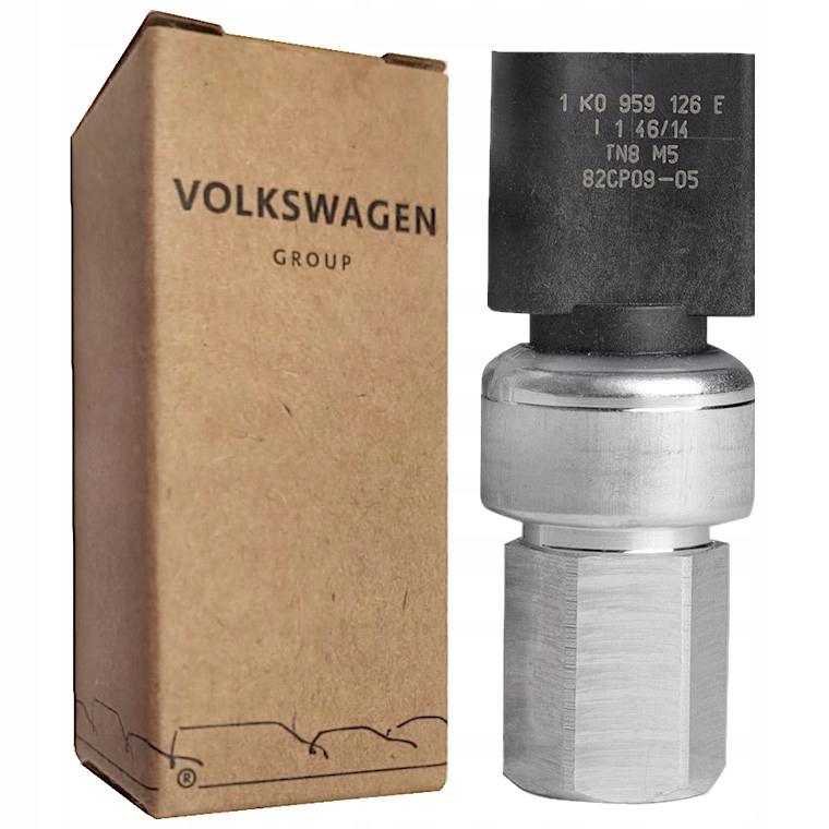 CZUJNIK CIŚNIENIA KLIMATYZACJI AUDI Q3 Q7 ORYGINAŁ ASO 1K0959126E NOWY