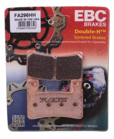 Ebc Brzdové Doštičky Honda Cbr 600 01-06 Predné, Metalické
