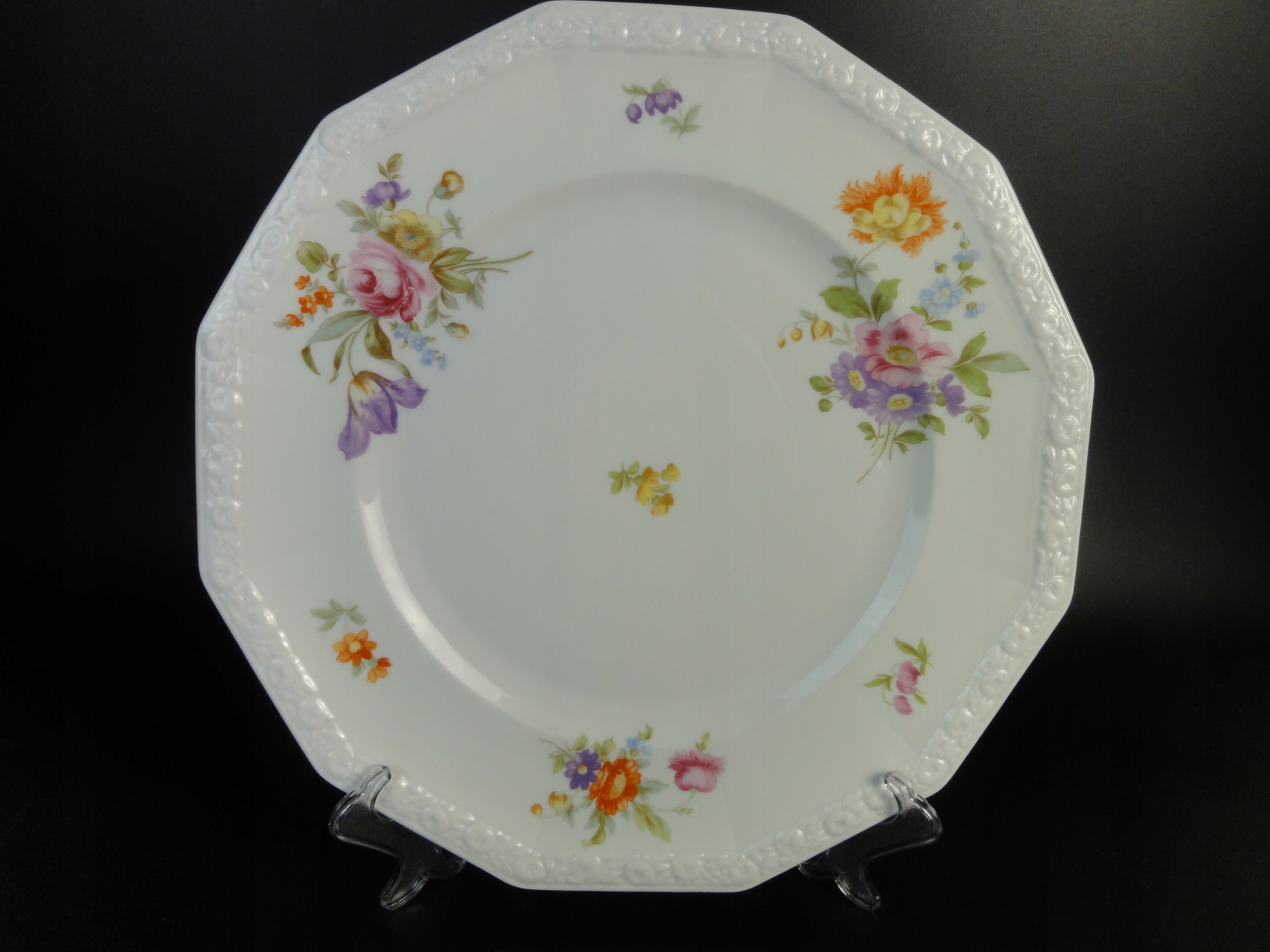 WIELKI TALERZ ROSENTHAL MARIA SOMMERSTRAUS LETNI BUKIET 33 CM