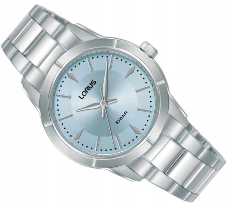 Modré Ocelové Dámské Klasické Vodotěsné Hodinky Lorus RG225YX9 100M