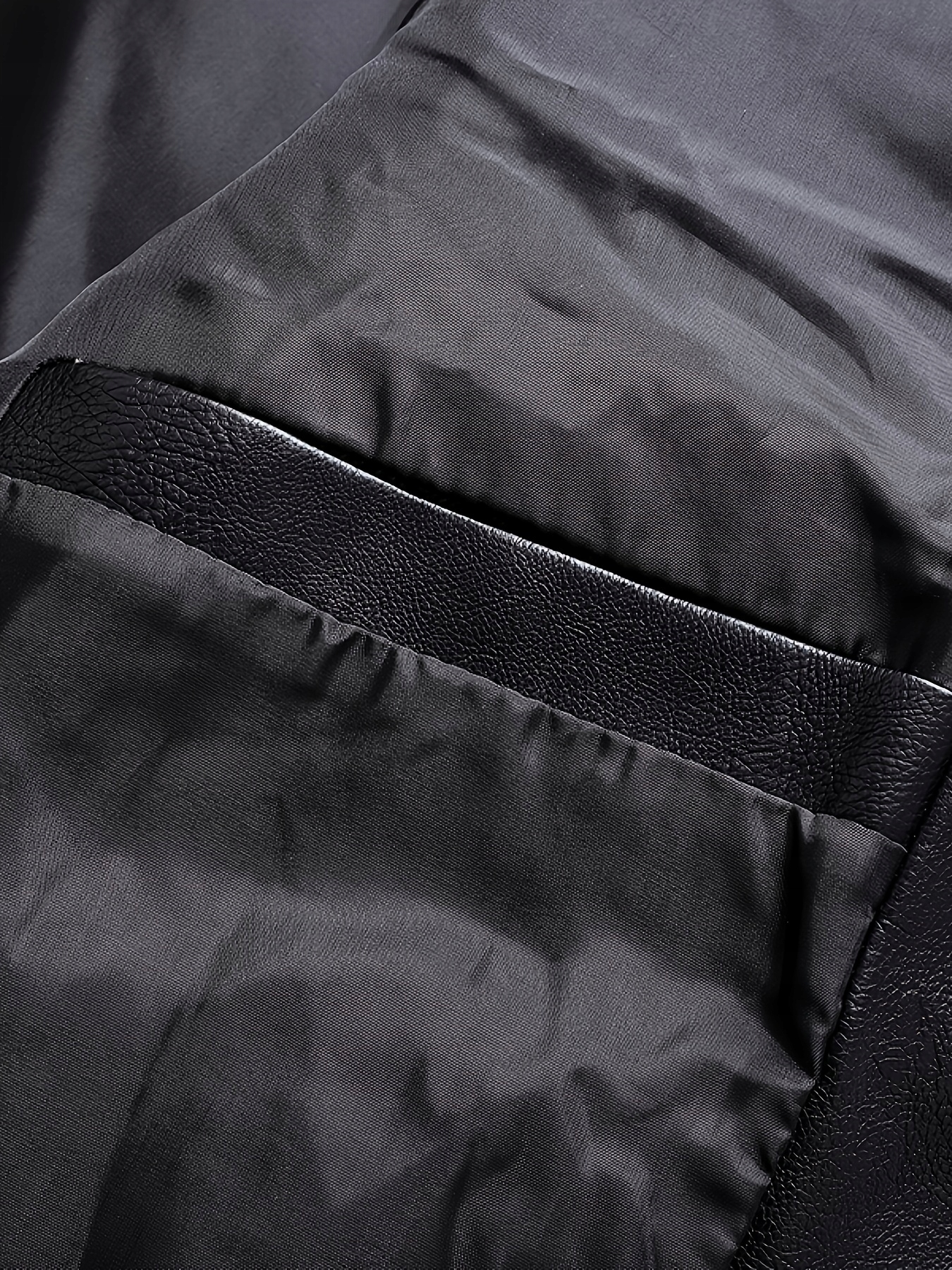 STYLOWA KURTKA MĘSKA RAMONESKA SKÓRZANA BIKER Kolor czarny