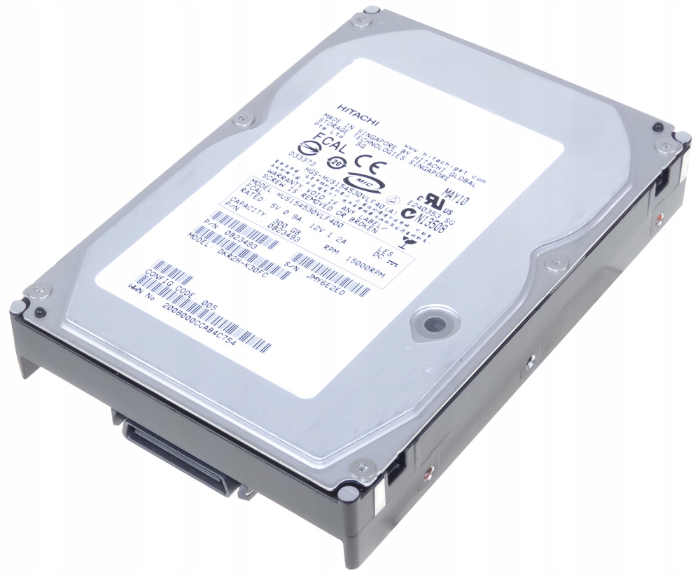 

Hitachi DKR2H-K30FC 300GB Fibre Channel 15000RPM 3