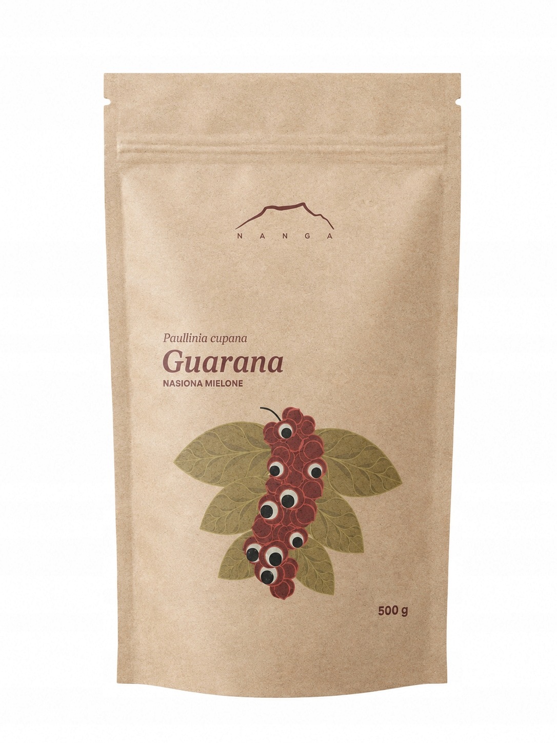 Guarana w proszku Paullinia cupana Gwarana 500g