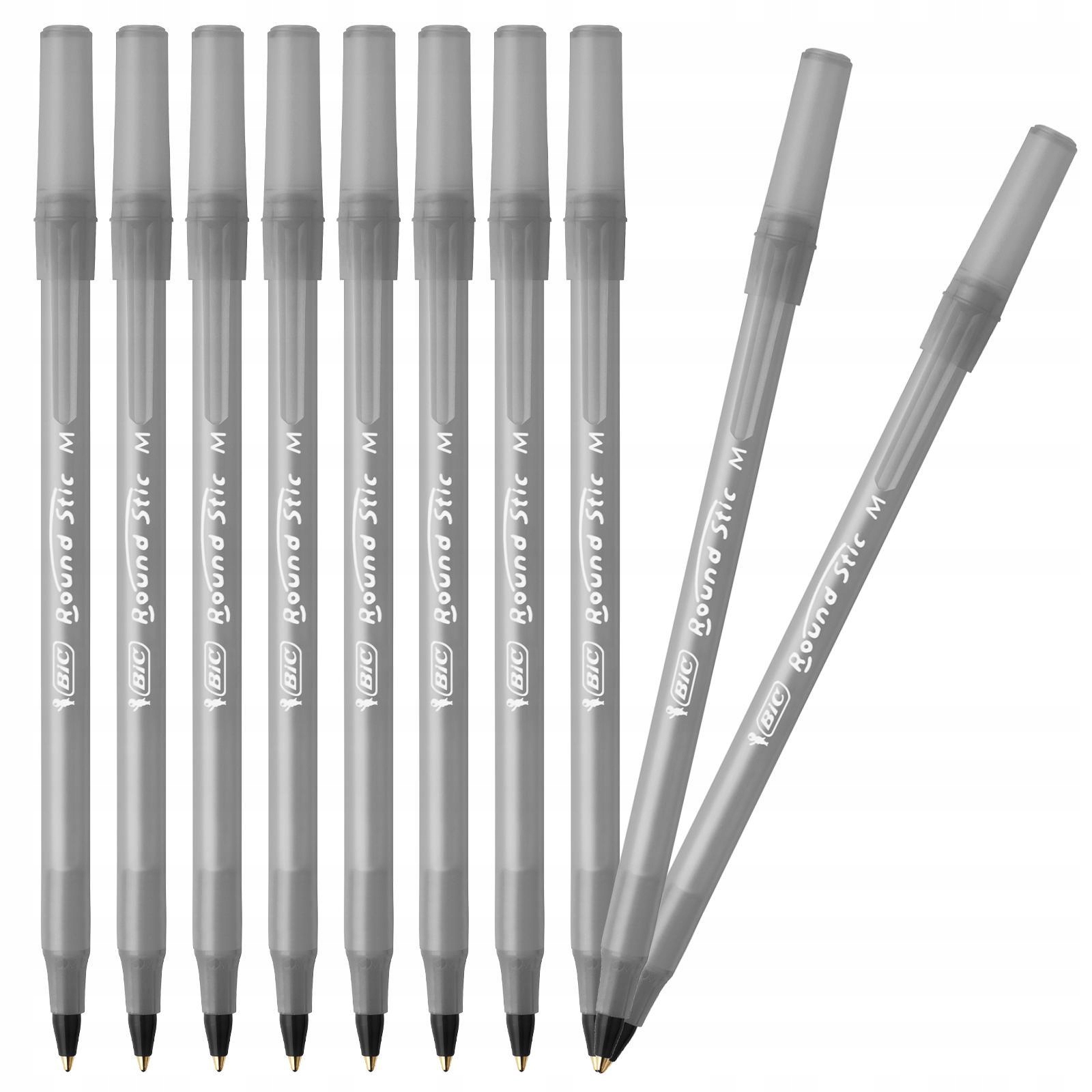 

Bic Round Stic 1.0MM Długopis Czarny X 10 Sztuk