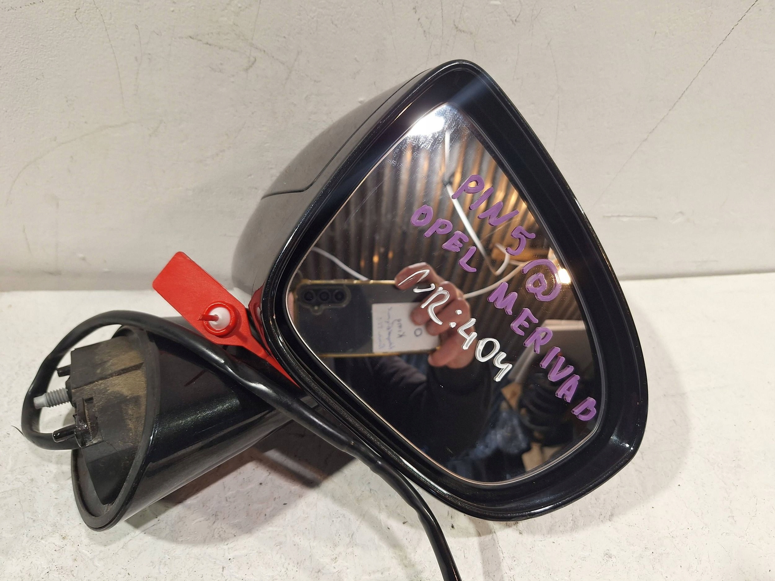 mirror exterior right 5 PIN OPEL MERIVA B 10