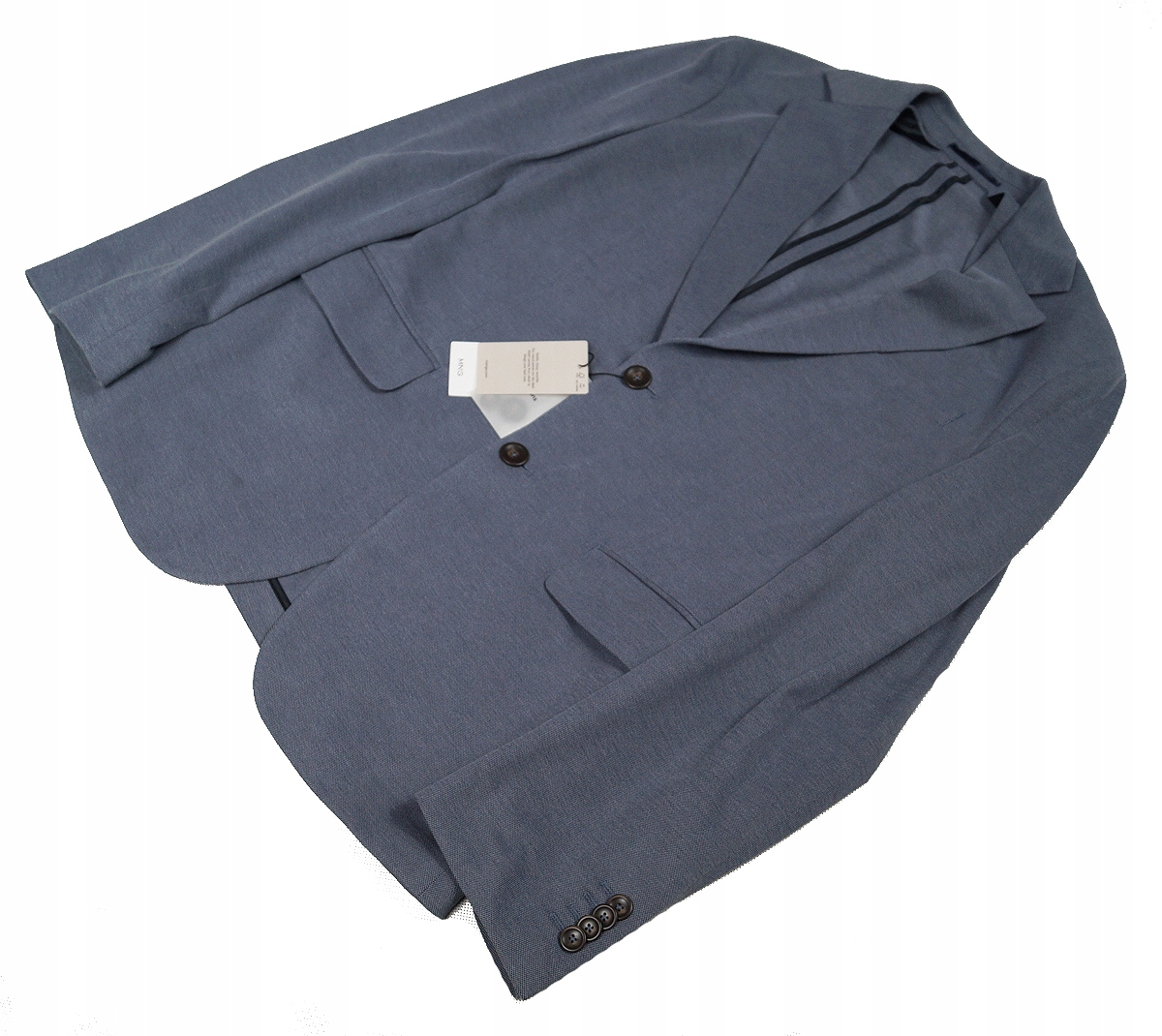 Mango Firemní Nová Modrá Sako – 48 Slim