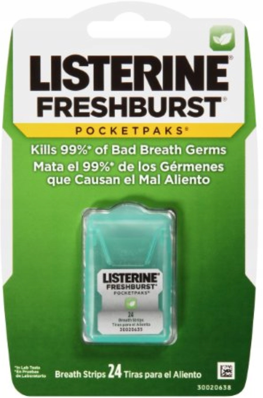 

Listki Odświeżające Oddech Listerine Fresh Burst