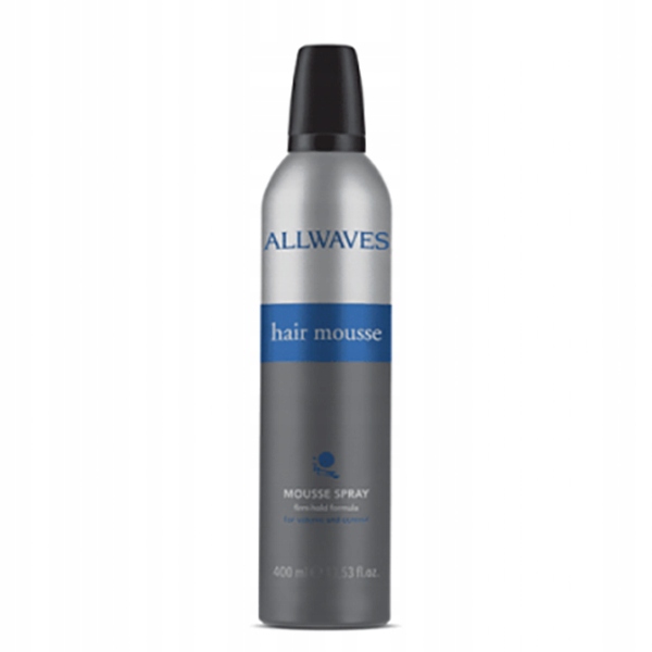 ALLWAVES HAIR MOUSSE VOLUME PIANKA DO MODELOWANIA WŁOSÓW OBJĘTOŚĆ 400ML