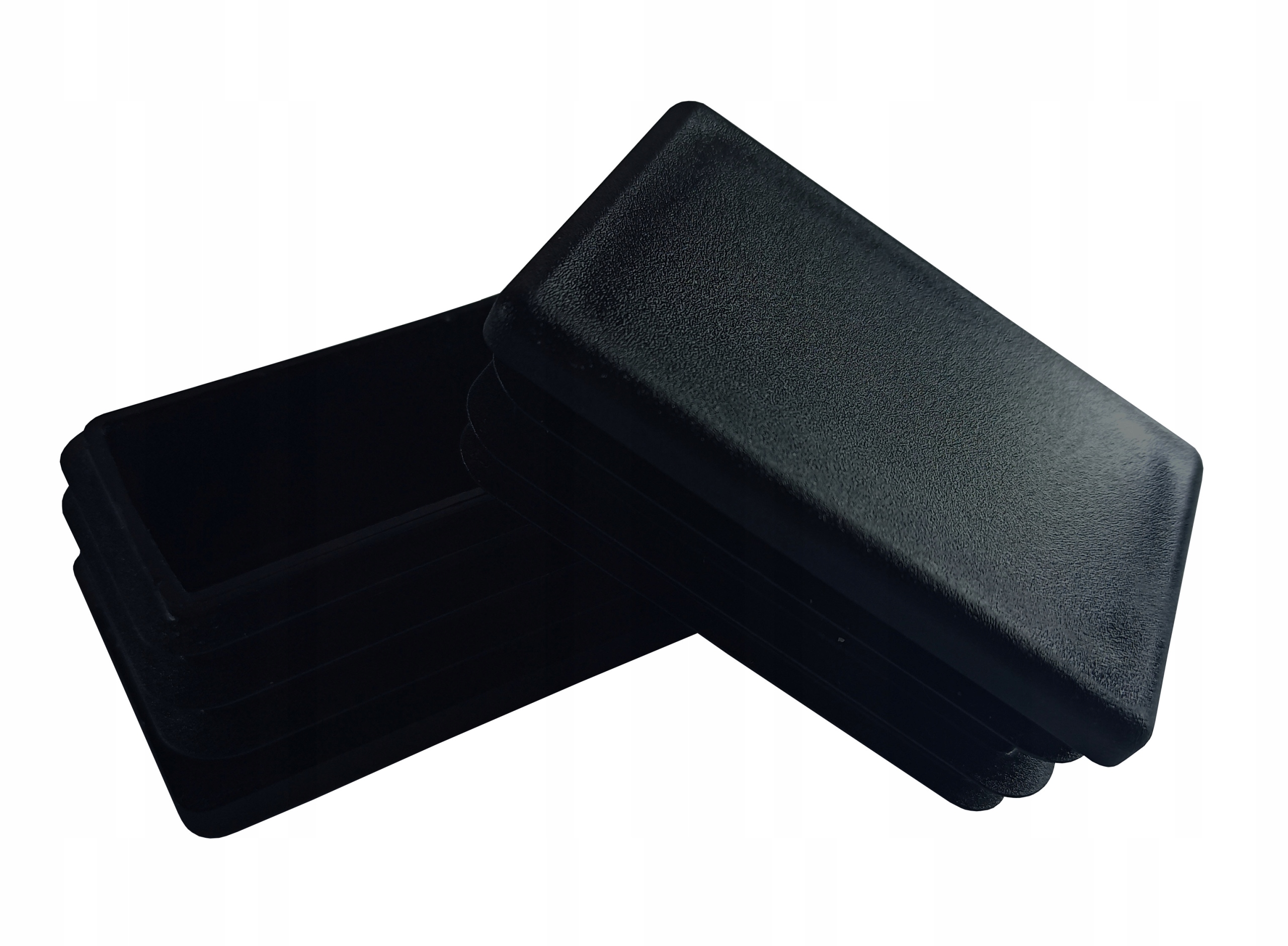 Vnitřní Záslepka Korek Zátka Stříška Na Profil 60x40 Černá 100KS