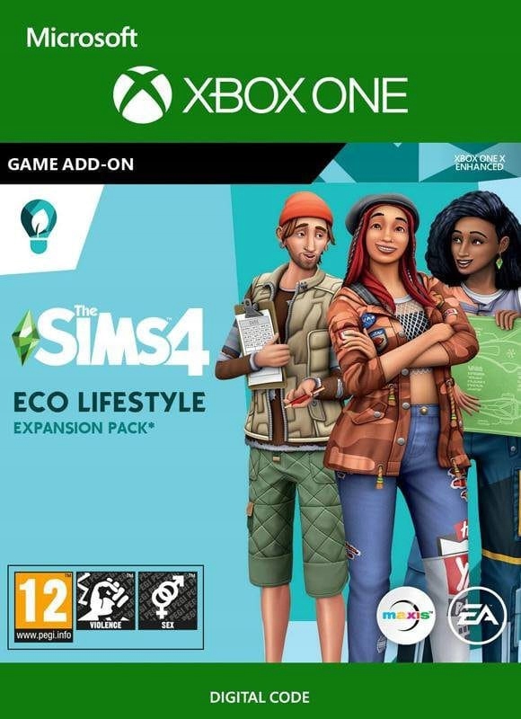 The Sims 4 Życie Eko DLC Xbox One Series X|s Klucz CD Key Kod Bez Vpn