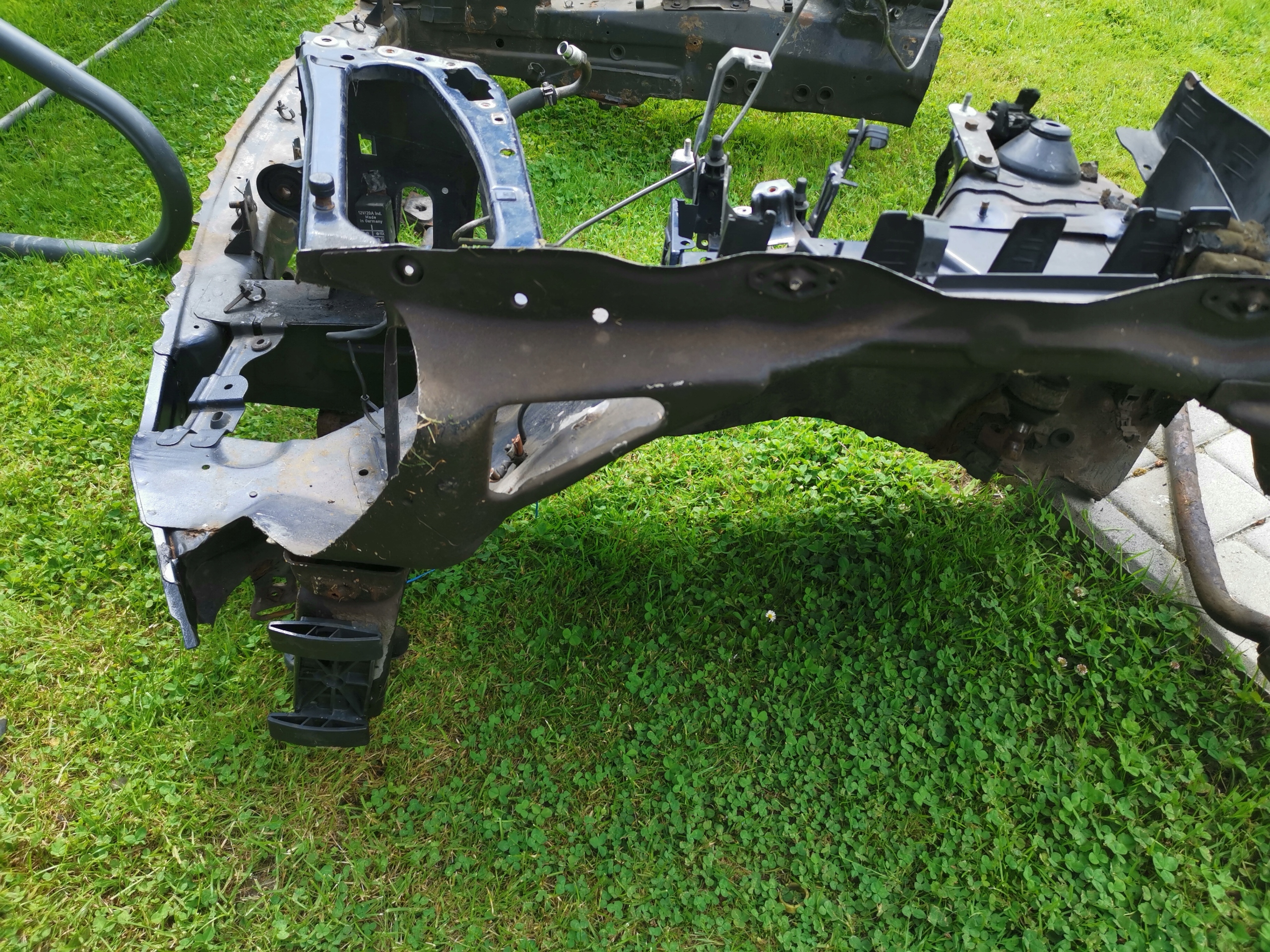 MERCEDES W140 quarter tension belt front front fartuch
