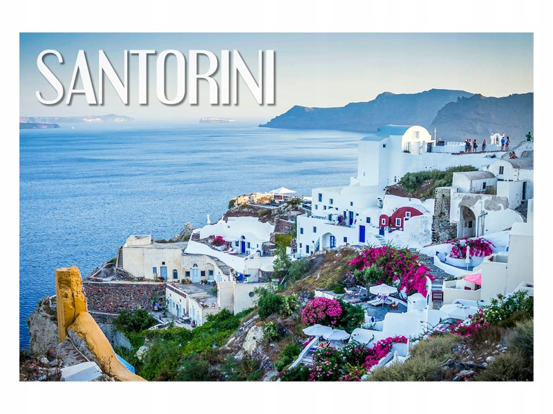 

Santorini - Morze Egejskie - Magnes na lodówkę
