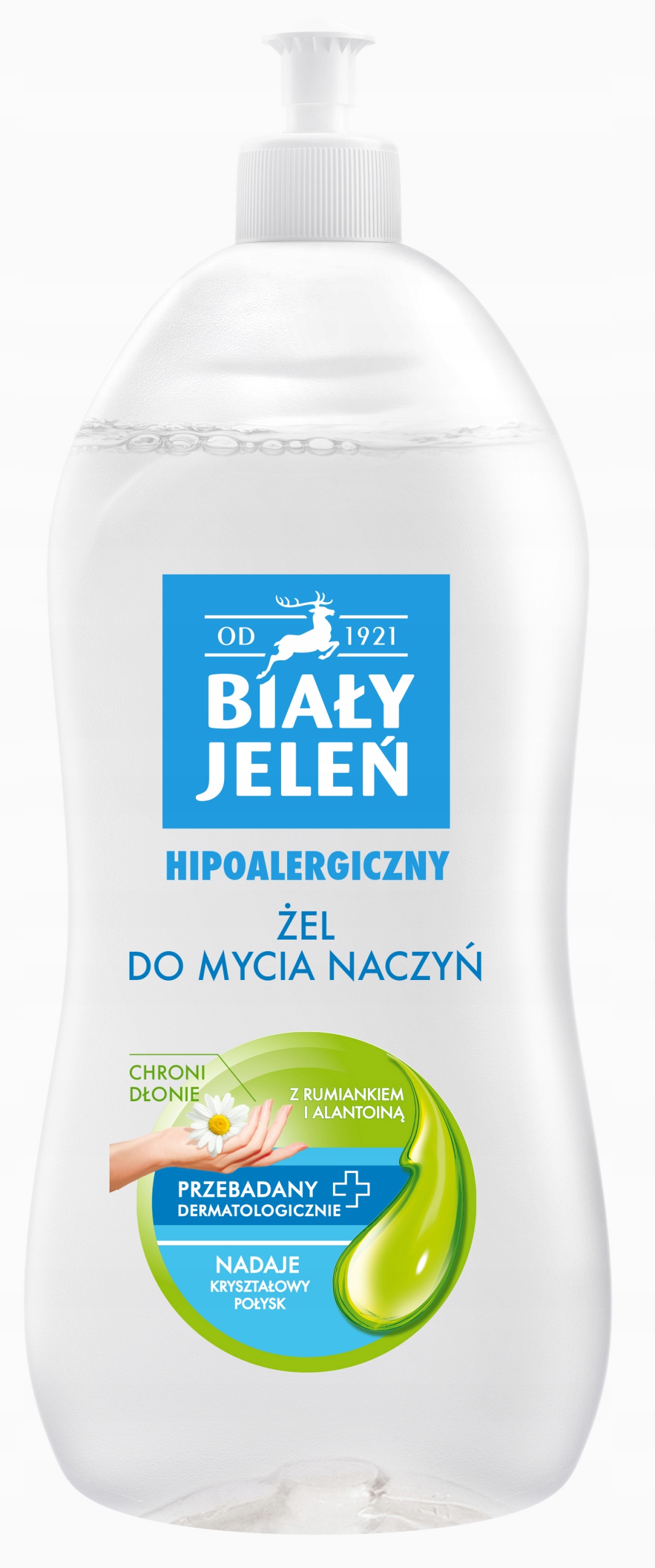 

Biały Jeleń żel do mycia naczyń rumiankowy 1l