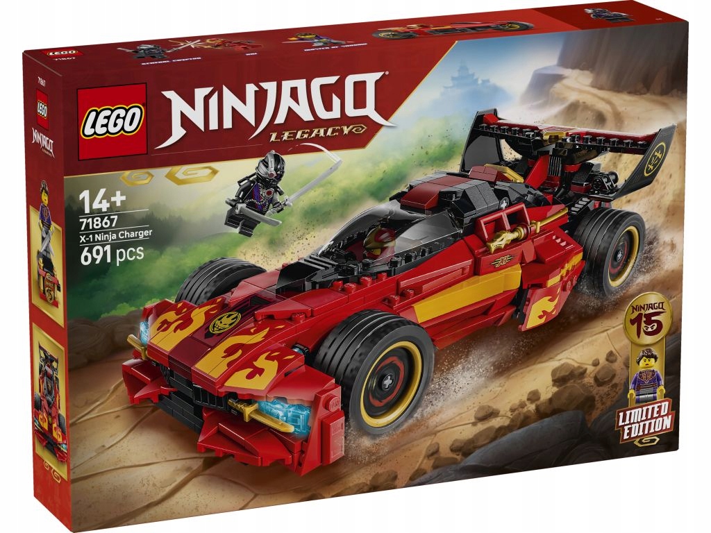 Lego 71867 Ninjago Ninjazávodník X-1 – 15. výročí