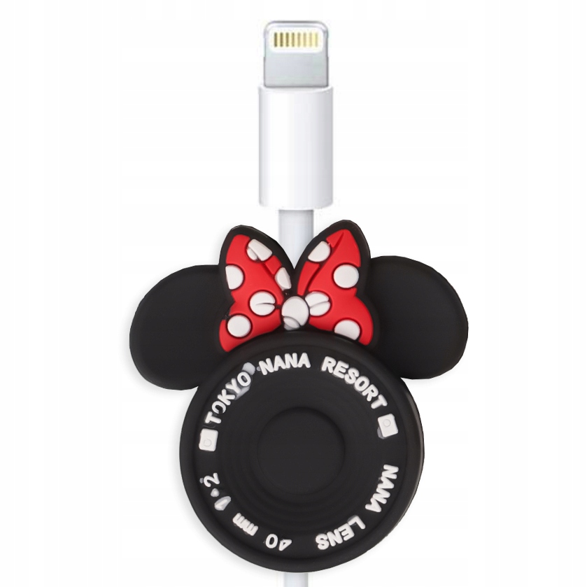 OSŁONKA KABLA Na Kabel USB Ładowarkę SŁUCHAWKI MYSZKA MINNIE CAMERA OCHRONA