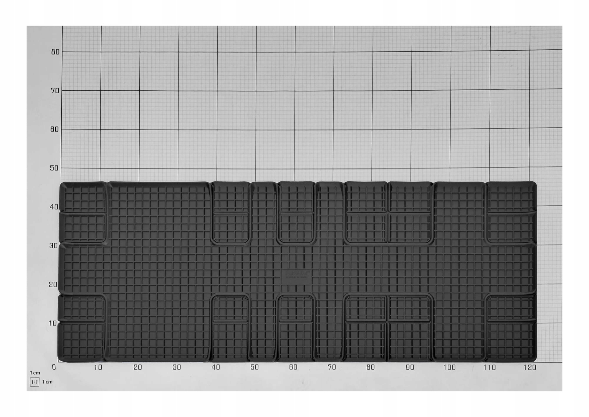 Dywaniki i mata Opel Zafira Life 8M + tunel L2 od 2019 Waga produktu z opakowaniem jednostkowym 3 kg