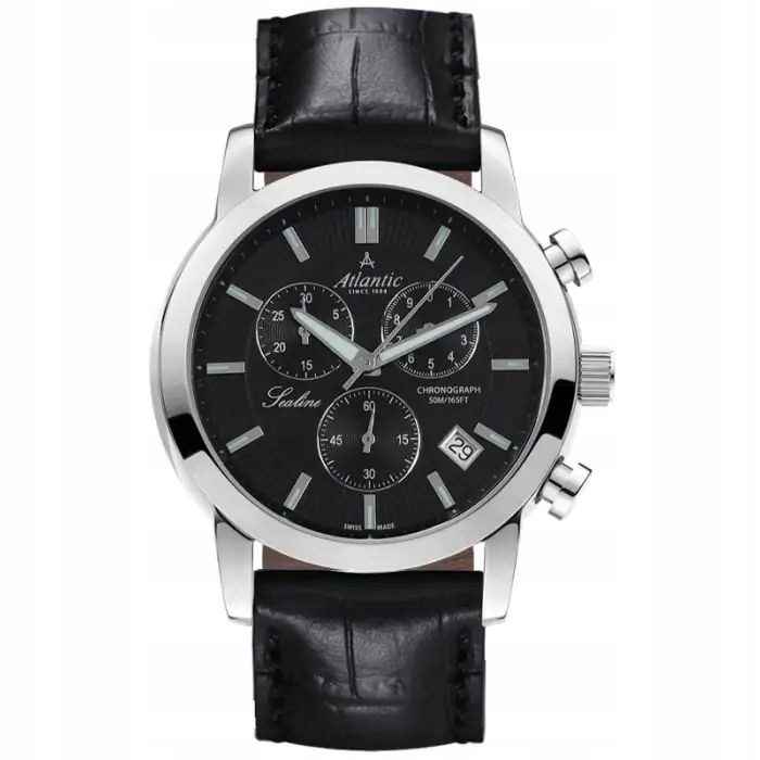 Atlantic Sealine Chronograph 62450.41.61 45,0mm 5 Atm Klasické hodinky