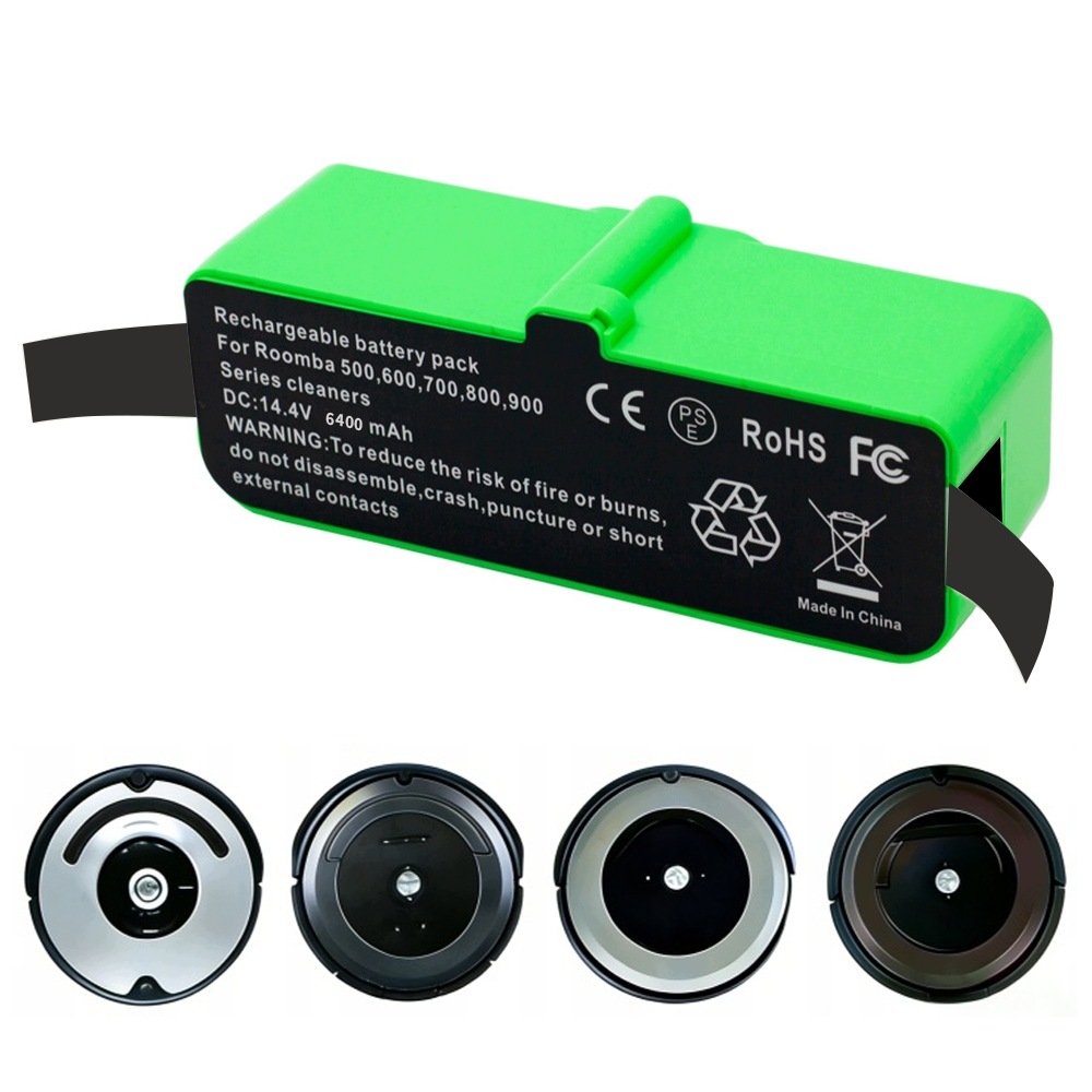 Baterie 6400 mAh pro Roomba 890 891 895 899 960 965 980 986