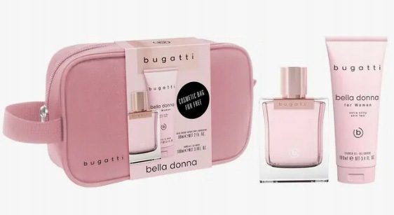 Zestaw Bugatti Bella Donna edp 60 ml+ żel pod prysznic 100 ml